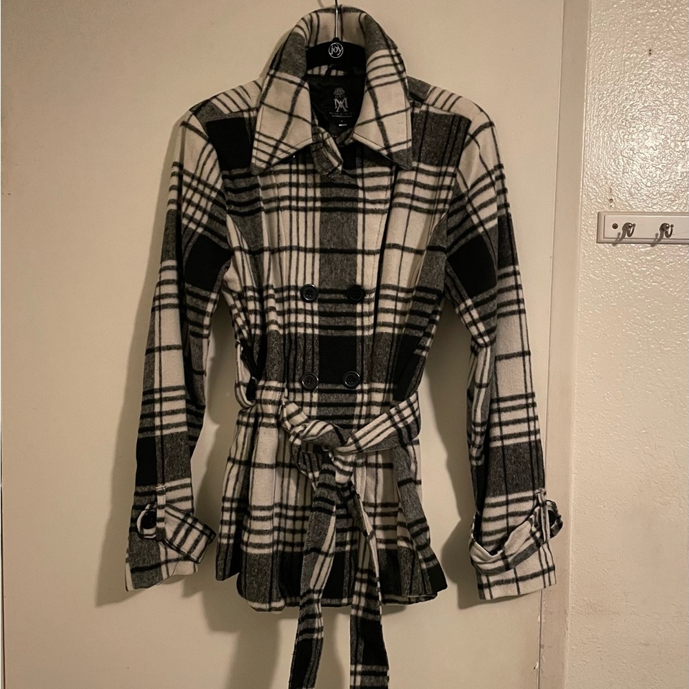 Miss Ashley Black and White Jacket - Size S
